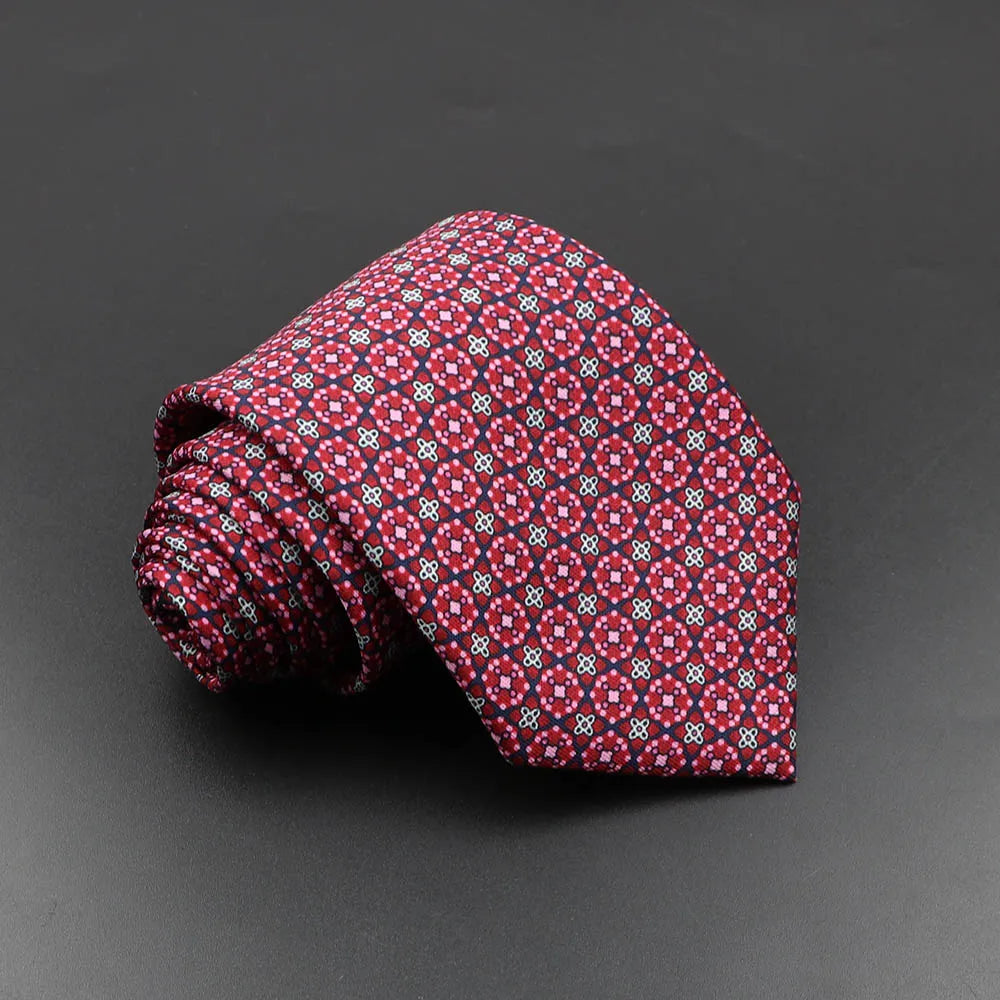 Silk Necktie — Soft Novelty Tie in Bold Patterns & Colors
