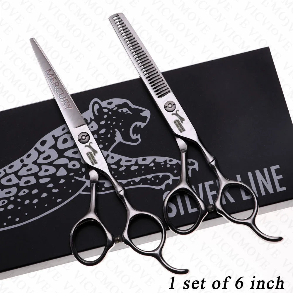 Hairdressing Scissors Professional High Quality 5.5&6.0 Inch Hair Cutting+Thinning Scissors Salon Shears Barber Scissors Shop