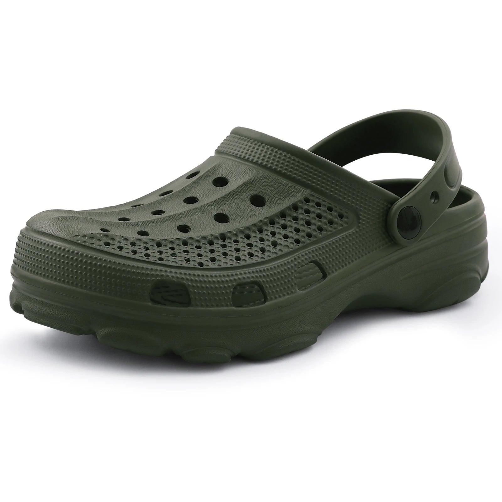 Zuecos de apoyo para el arco del pie Comwarm para hombres – Sandalias ortopédicas de EVA para aliviar el dolor de pies