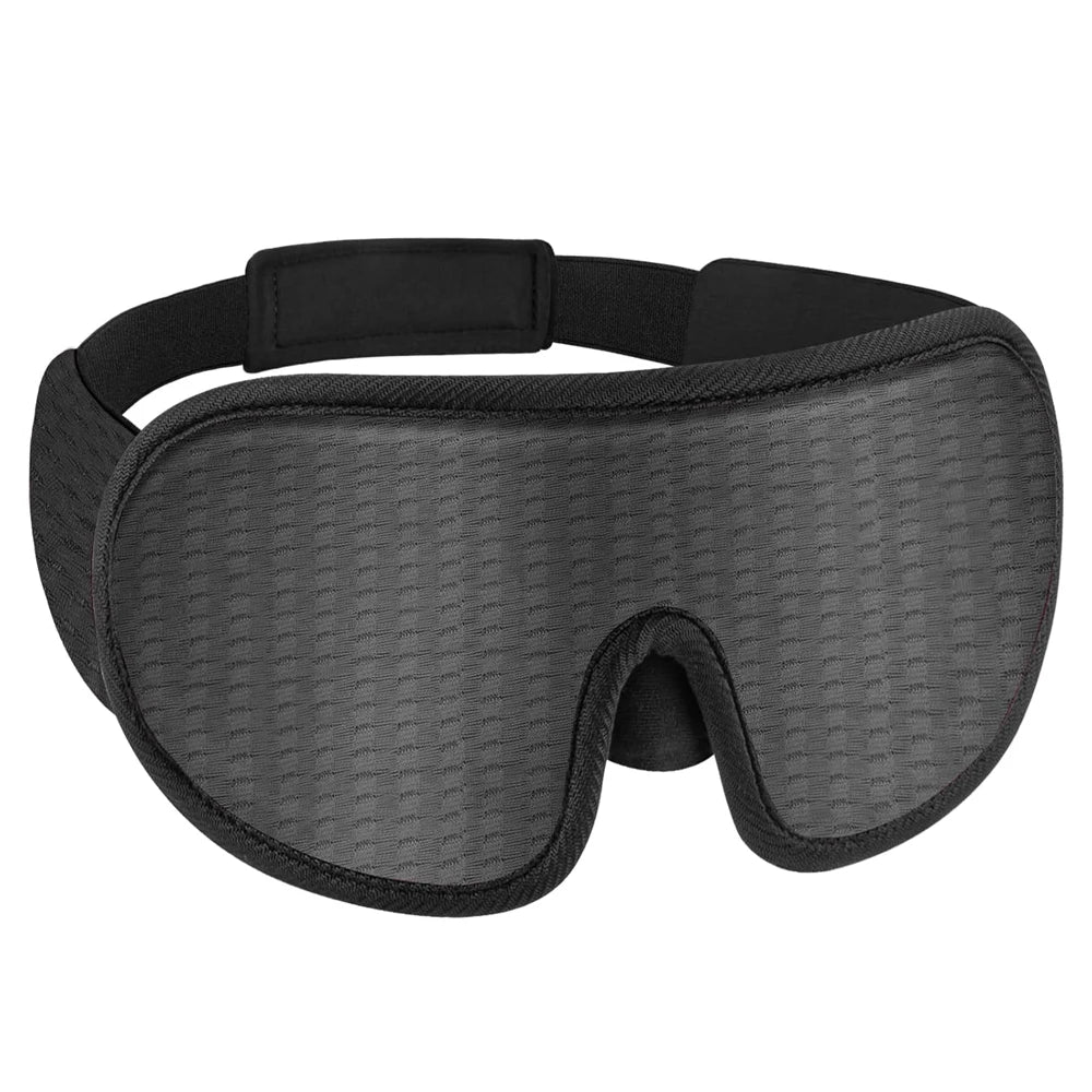 Unisex 3D Contour Sleep Eye Mask – 100% Blackout for Side Sleepers