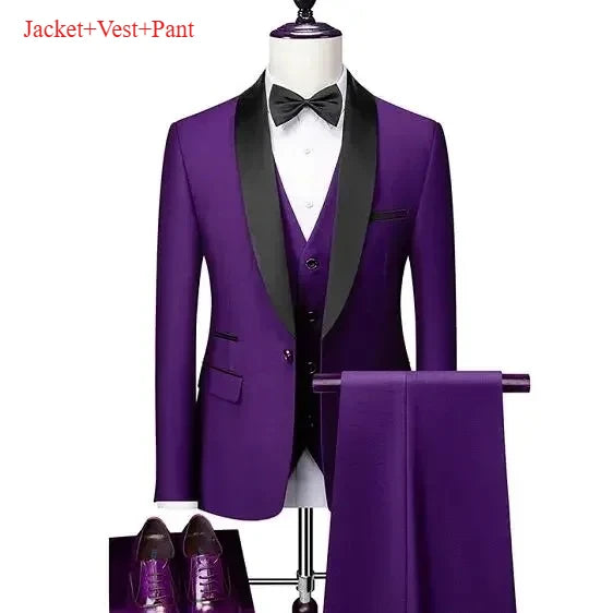 Men's Slim Fit Suit Set | The Daily Drop
