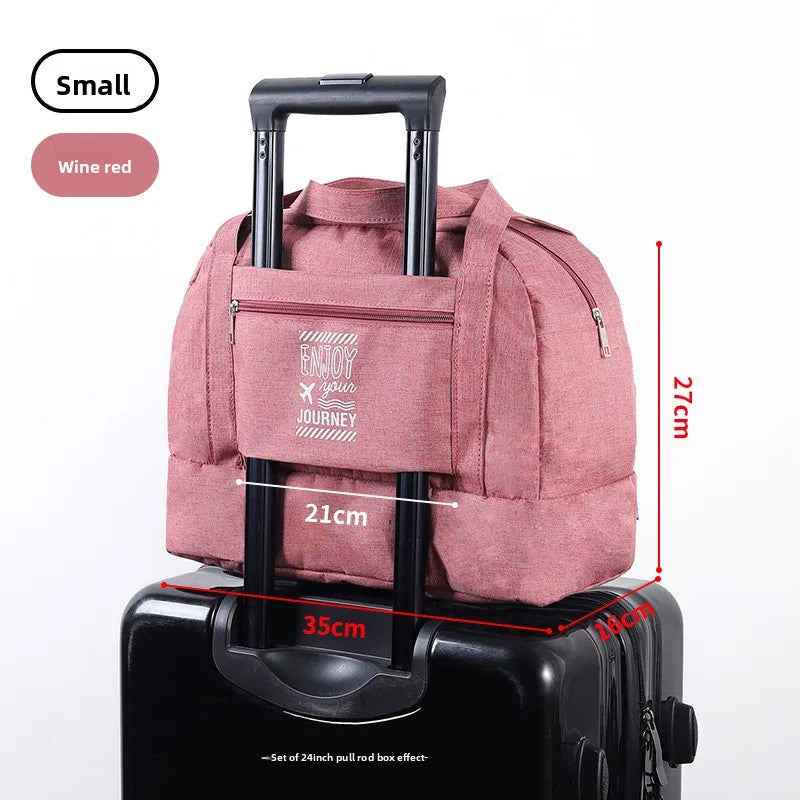 Double-Layer Dry/Wet Separation Gym & Travel Bag