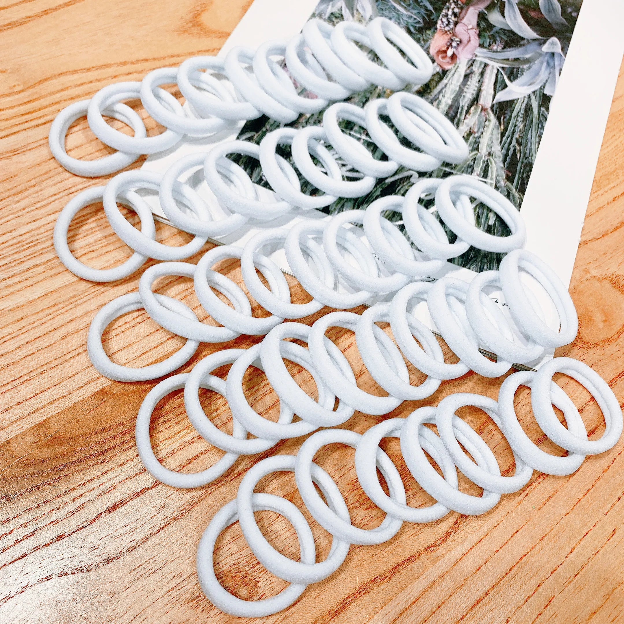 Women's Elastic Hair Bands – High Stretch, Multi-Color Pack