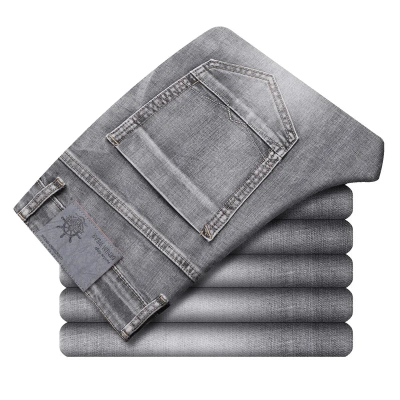 Unisex Cotton Stretch Slim Jeans