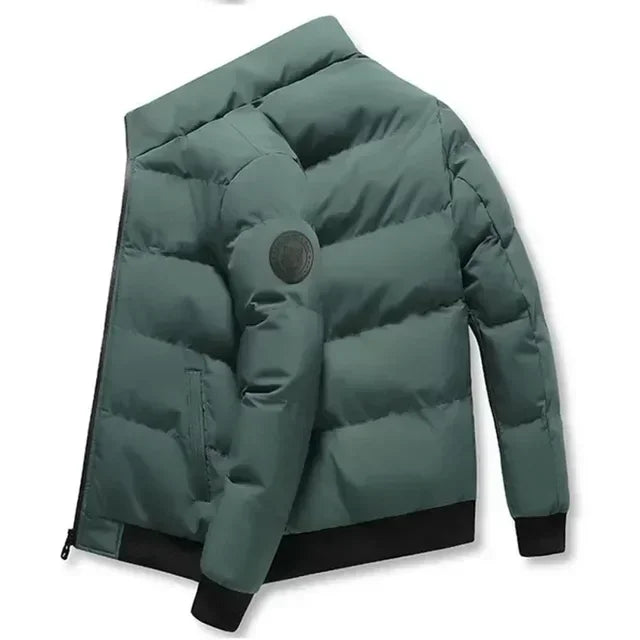 Men's Padded Zip-Up Jacket