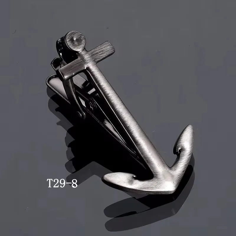 Novelty Metal Tie Clip – Cartoon & Graphic Necktie Bar
