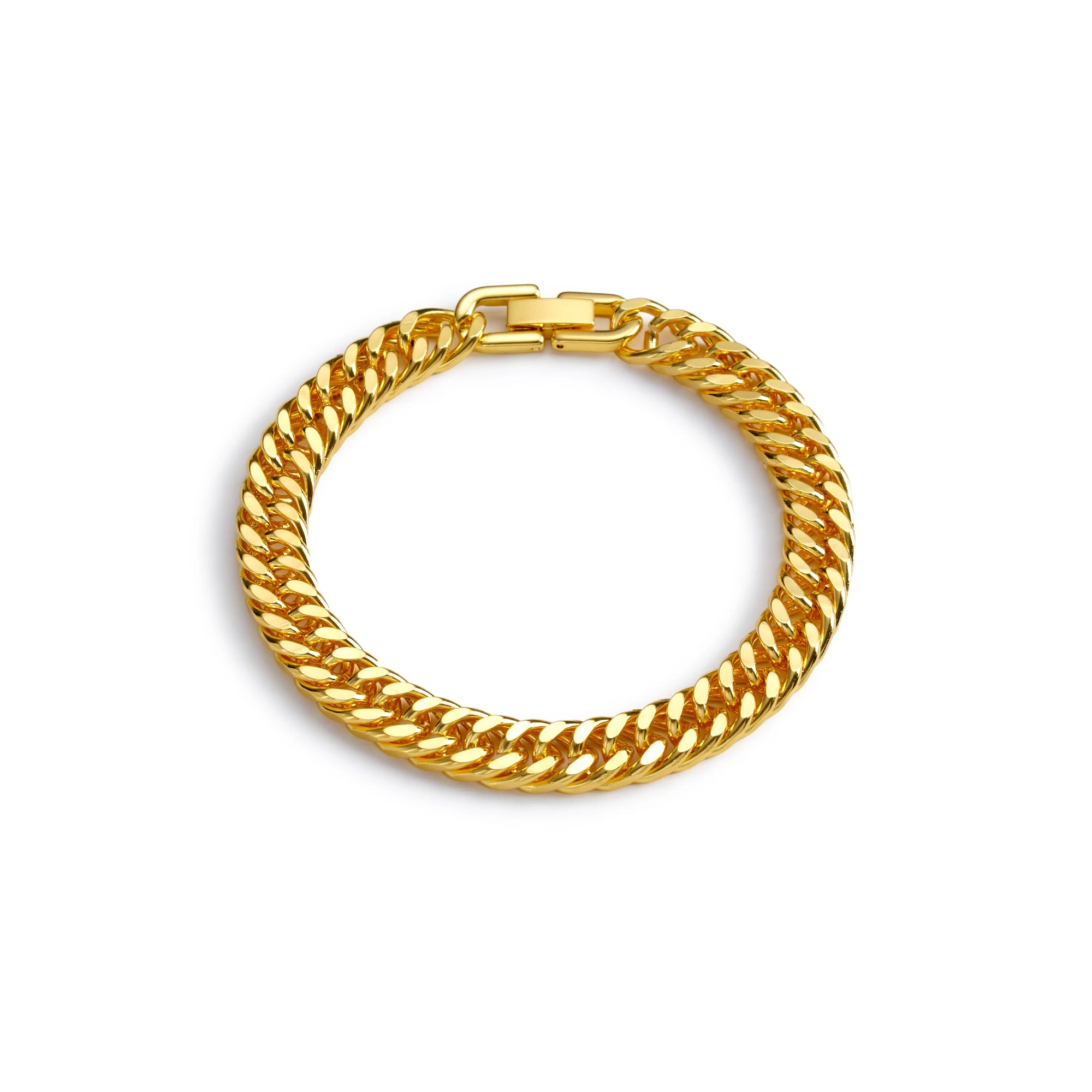 Stainless Steel Cuban Chain Bracelet – 3 to 10mm Widths | Men & Women
