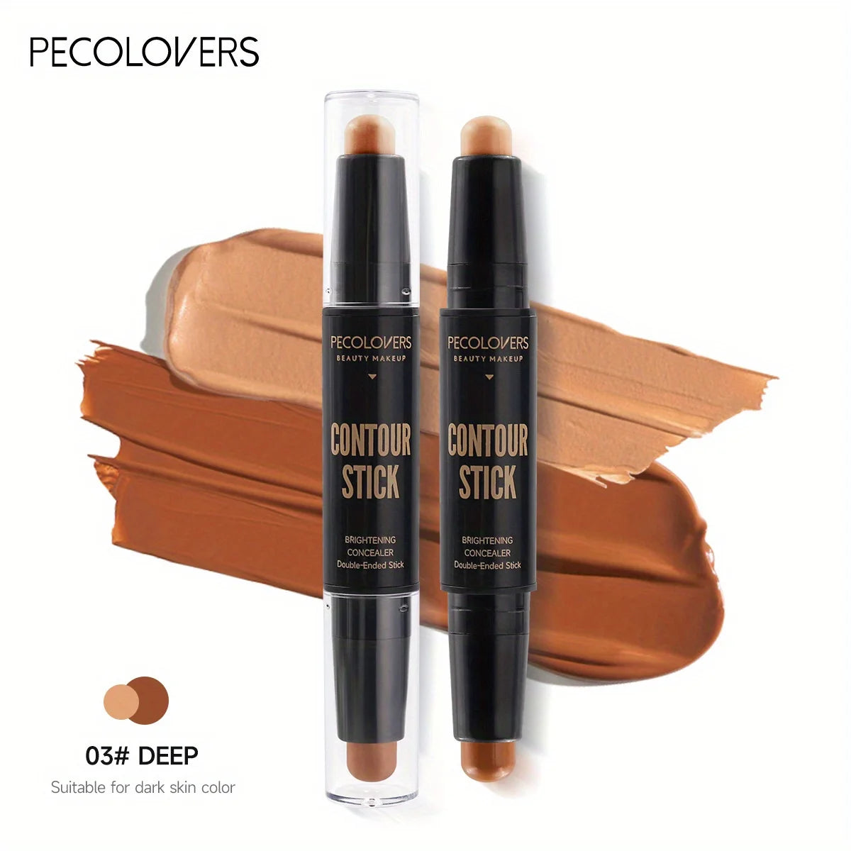 Double-Headed Contouring Stick — Concealer, Contour & Highlighter in One
