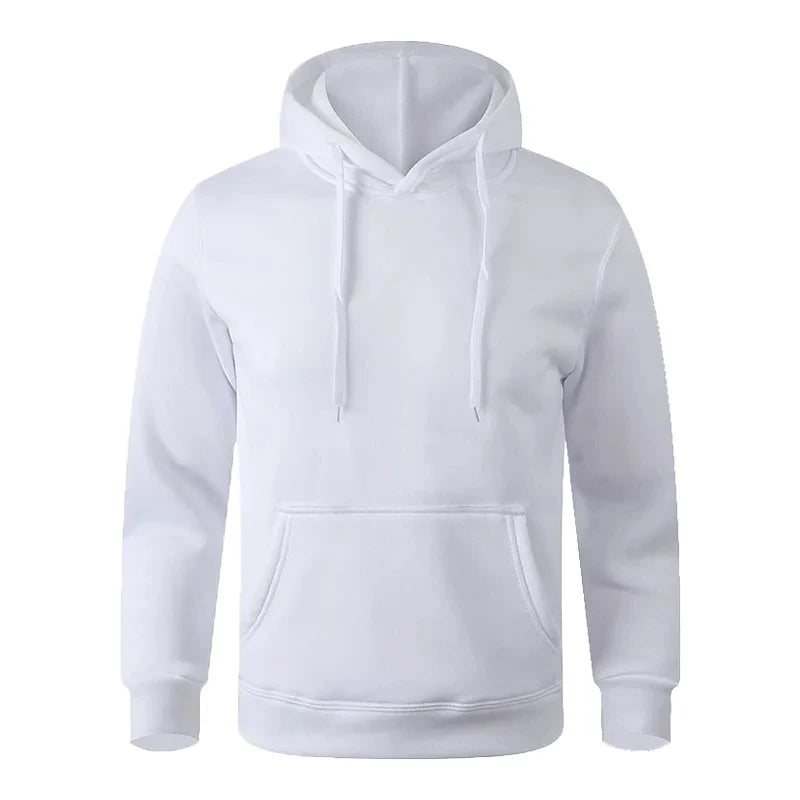 Unisex Minimalist Pullover Hoodie – Casual Fleece Sweatshirt for Men & Women