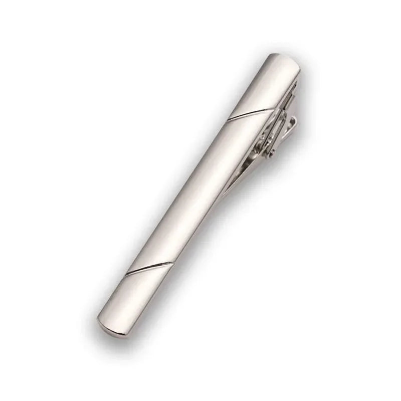 Slim Metal Tie Clip – Necktie Bar for Dress Shirts