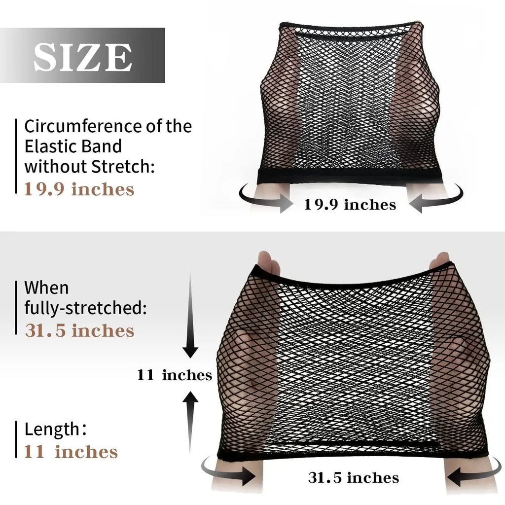 Mesh Wig Cap — Closed End