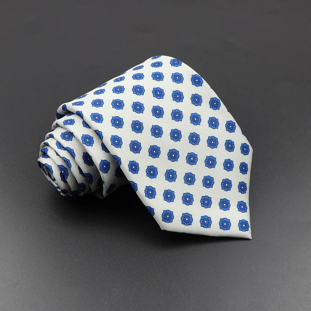 Silk Necktie — Soft Novelty Tie in Bold Patterns & Colors