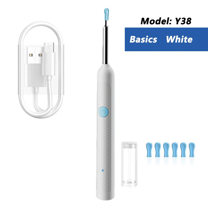 Visual Ear Wax Cleaner with Camera – WiFi Otoscope & Smart Ear Cleaning Kit