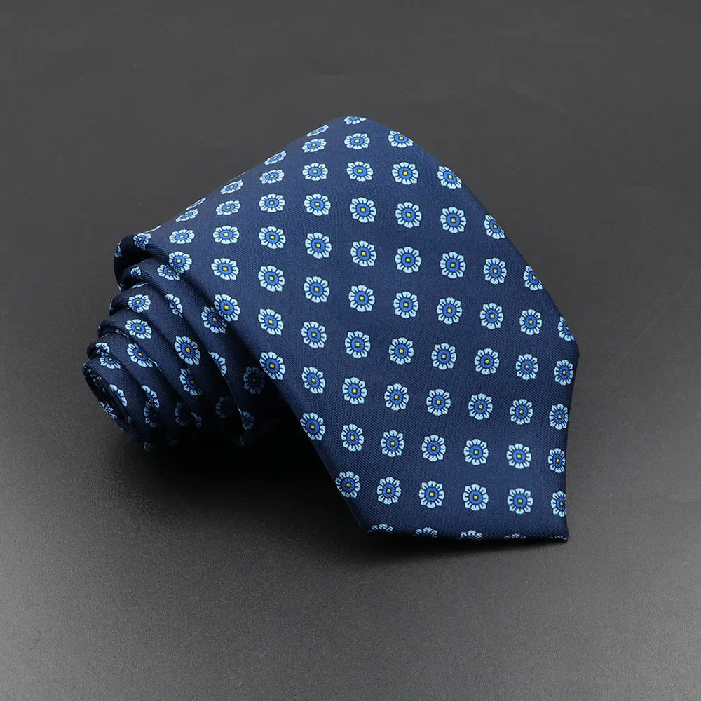 Silk Necktie — Soft Novelty Tie in Bold Patterns & Colors