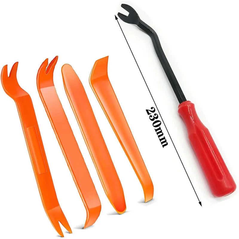 Car Trim & Panel Removal Tool Set — Door Clip Pry Tools for Auto Interior