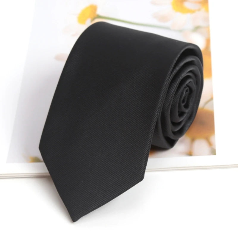 Jacquard Woven Necktie — Striped & Dot Patterns for Business & Weddings