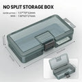 Parts Storage Box with Removable Dividers — Screws, Bits & Small Parts Organizer