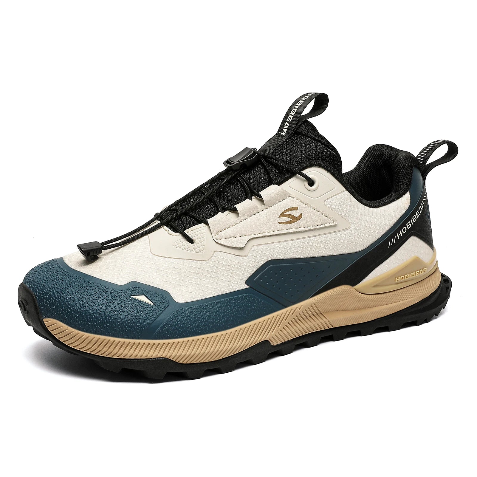Zapatillas de senderismo y trekking para hombre con banda elástica | Zapatillas deportivas antideslizantes para exteriores