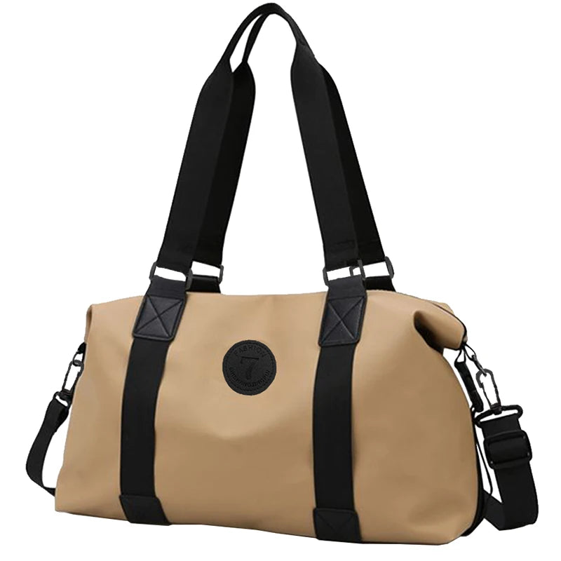 Chic Emblem Nylon Duffle Bag