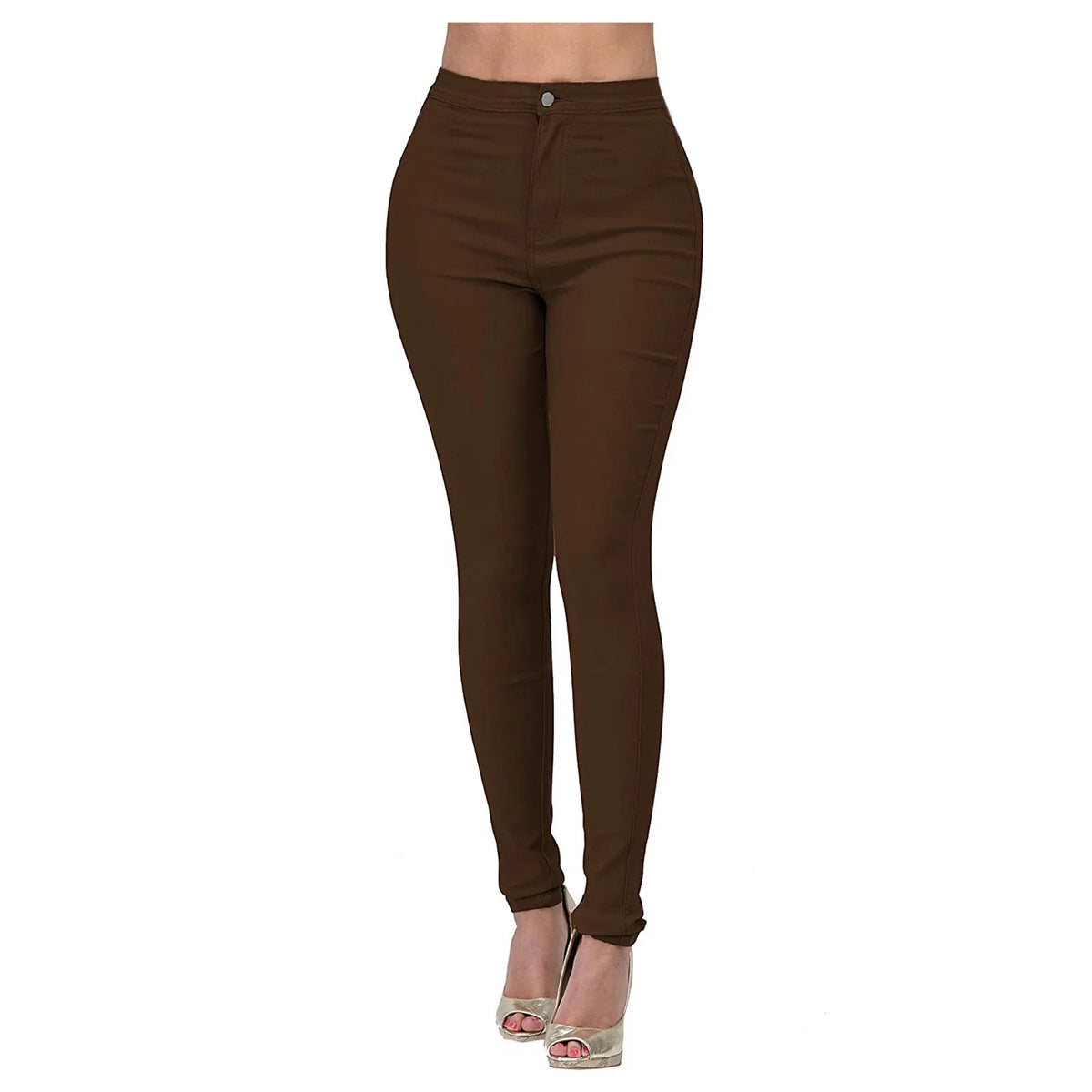 High Waist Slim Fit Stretch Jeans – 7 Colors