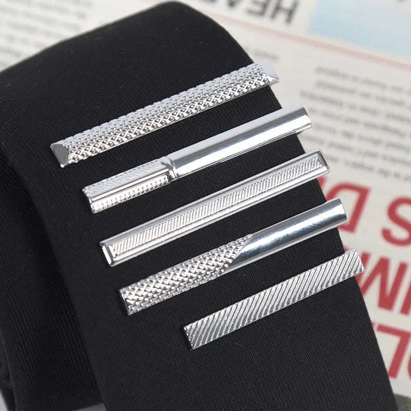 Unisex Metal Tie Bar Clip | The Daily Drop