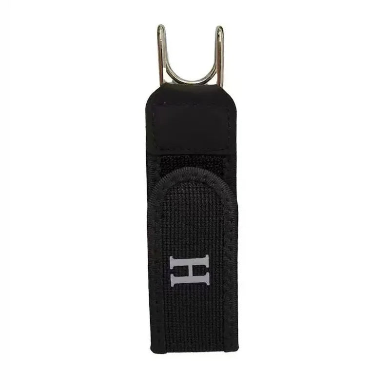 Adjustable Elastic Waistband Buckle – Magic Tape & Metal Hook Pants Extender