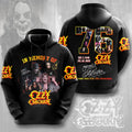 Ozzy Osbourne 3D Print Unisex Oversized Hoodie – Rock Band Fan Sweatshirt