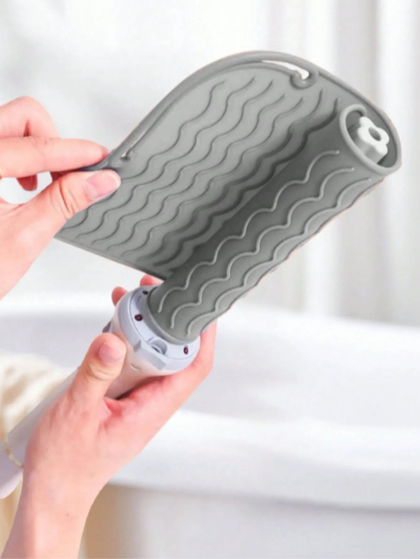 Silicone Heat Resistant Mat for Curling Irons & Flat Irons