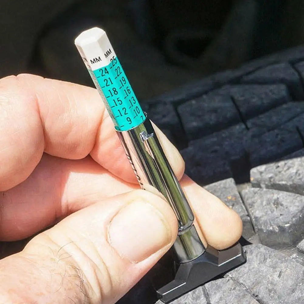 Tire Tread Depth Gauge — Portable Wear Detection Tool