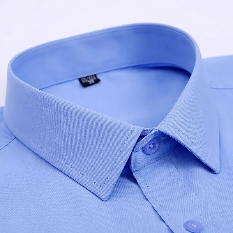 Men's Striped Slim Fit Long Sleeve Shirt