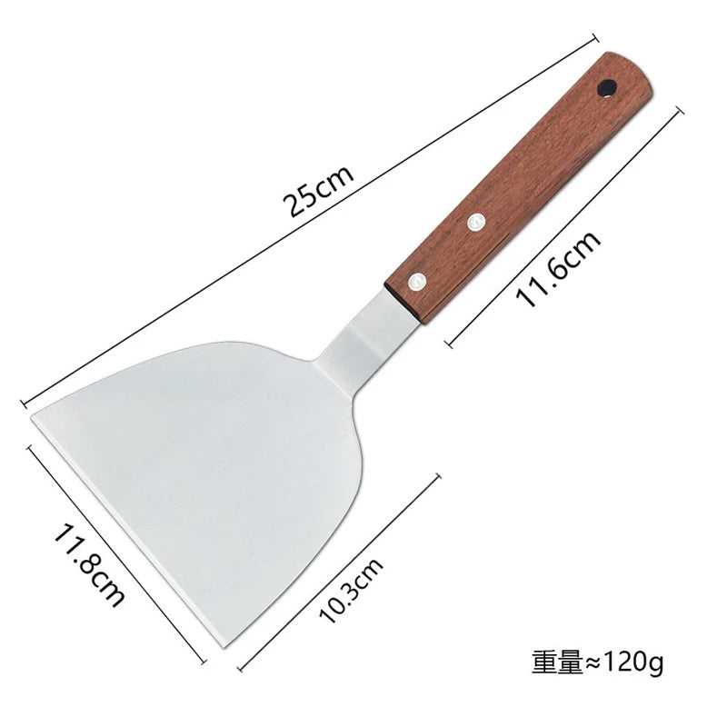 Stainless Steel Spatula & Grill Scraper