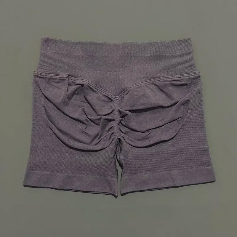 Women's Scrunch Bum Booty Shorts | Seamless Butt-Lifting Gym Yoga Legging Shorts XS-L