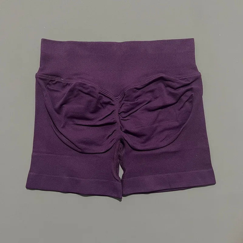 Women's Scrunch Bum Booty Shorts | Seamless Butt-Lifting Gym Yoga Legging Shorts XS-L