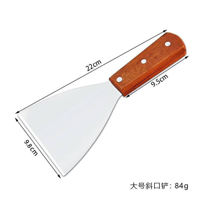 Stainless Steel Spatula & Grill Scraper