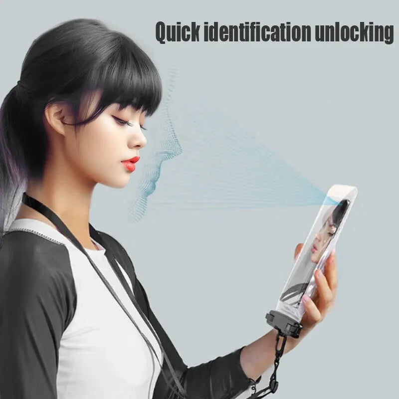 Universal Waterproof Phone Case for Swimming - Underwater Protector Pouch Cover Compatible with iPhone 11 12 13 14 15 16 pro - S
