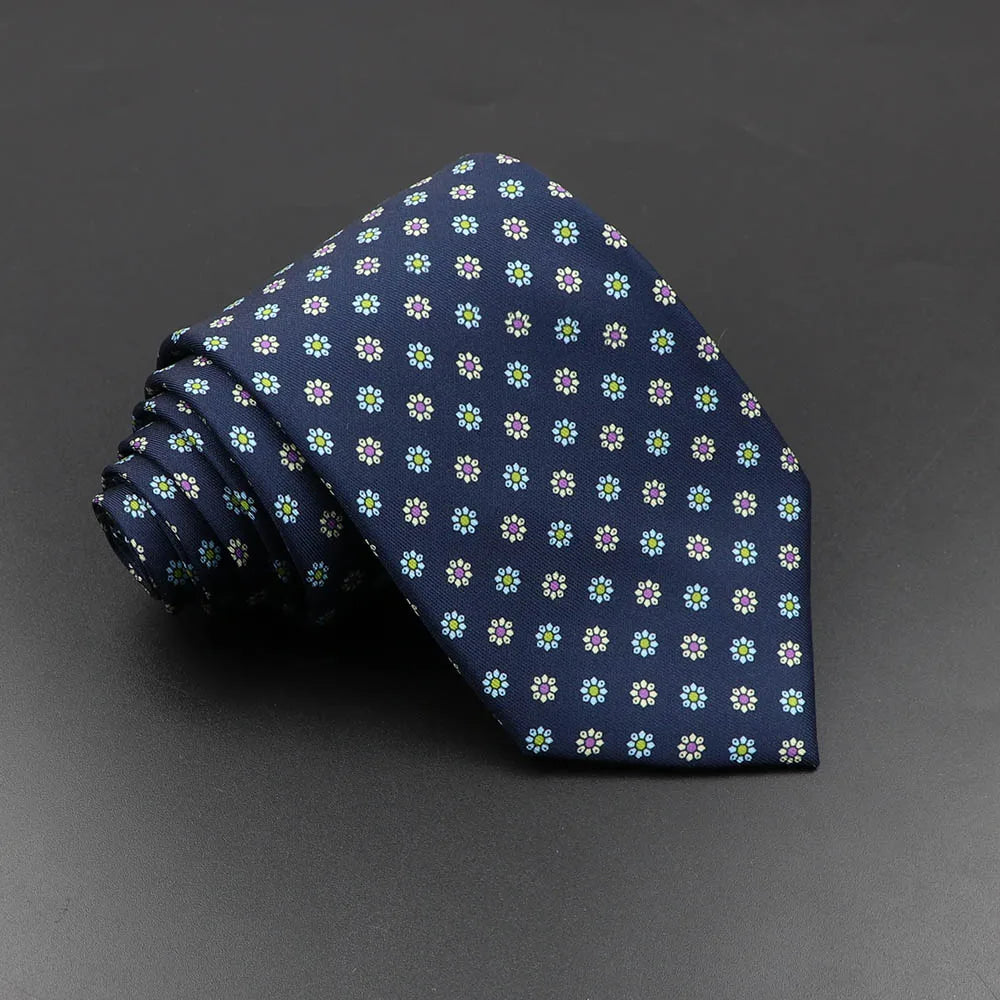 Silk Necktie — Soft Novelty Tie in Bold Patterns & Colors