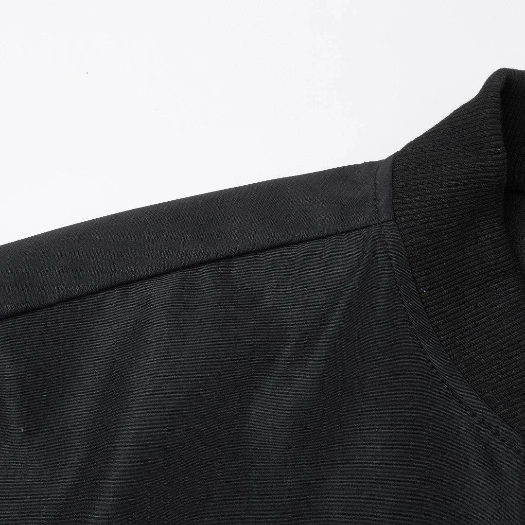 Lightweight Baseball-Collar Jacket