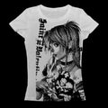 Y2K Anime Graphic Crop Tee – 90s Harajuku Streetwear T-Shirt