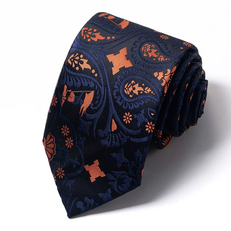 Printed Pattern Necktie | The Daily Drop