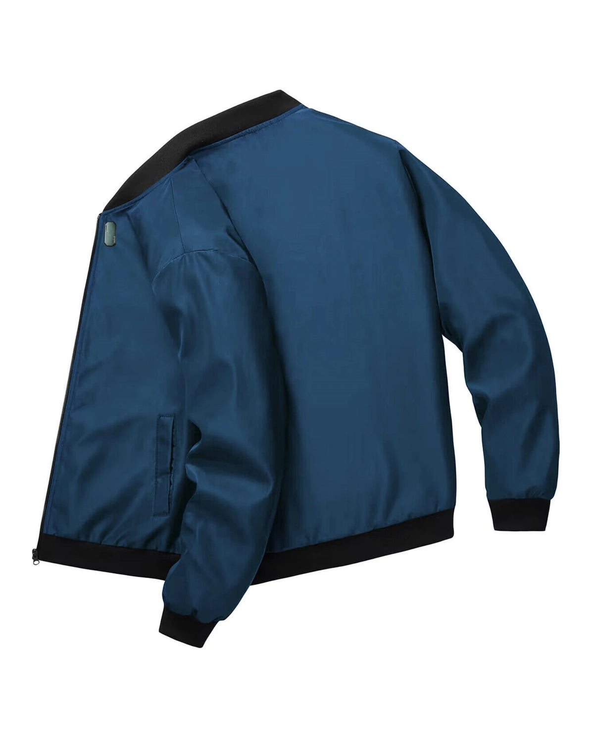 Lightweight Baseball-Collar Jacket