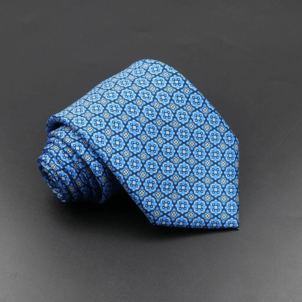 Silk Necktie — Soft Novelty Tie in Bold Patterns & Colors