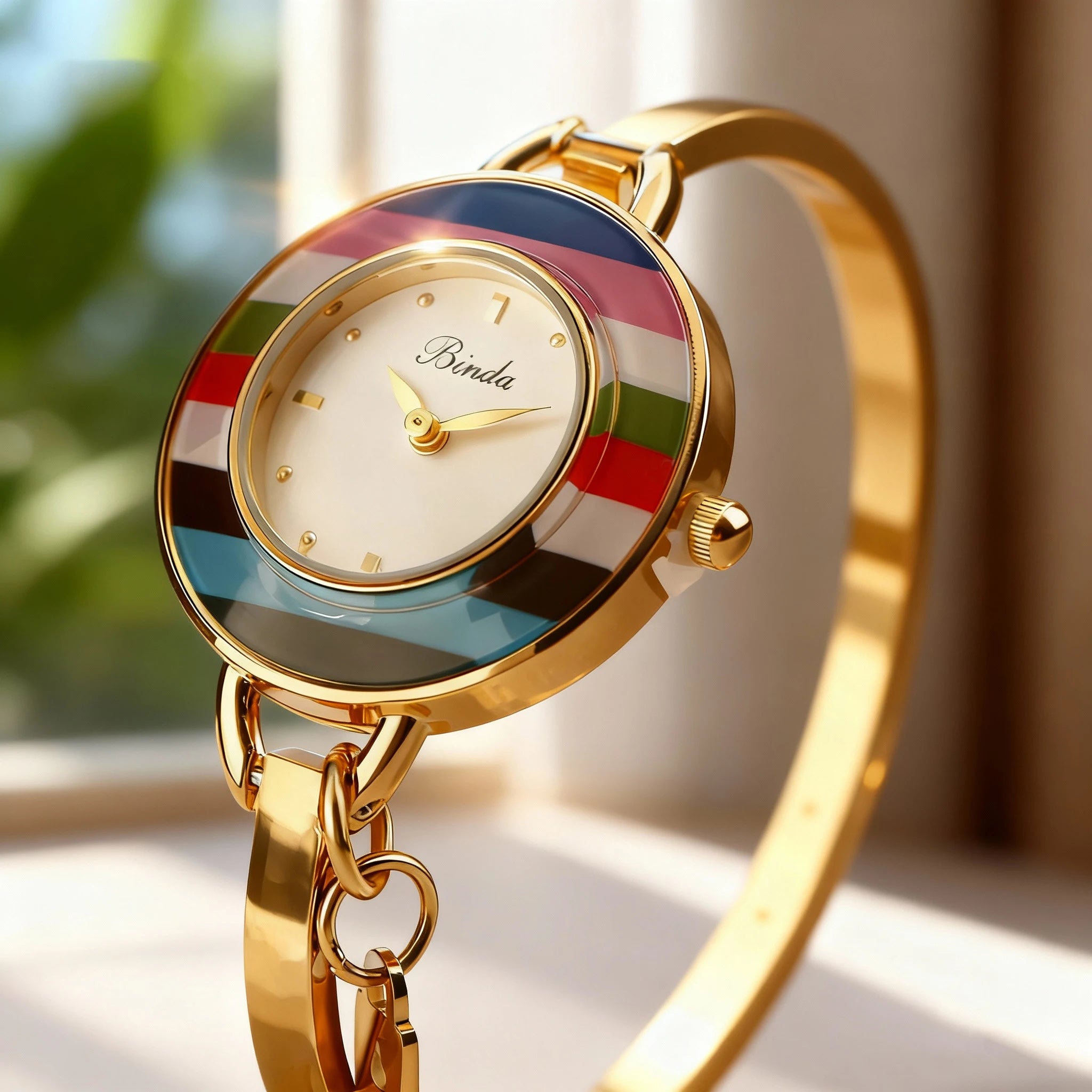 BINDA BD2765 Women's Elegant Quartz Watch | Minimalist Dial | Stainless Steel Bracelet | 8 Styles