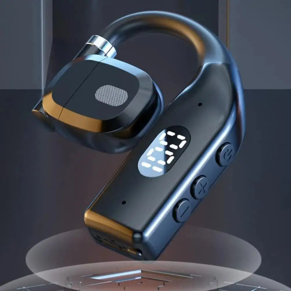 Bluetooth 5.4 Earhook Headset | Wireless Gaming & Business Headphones