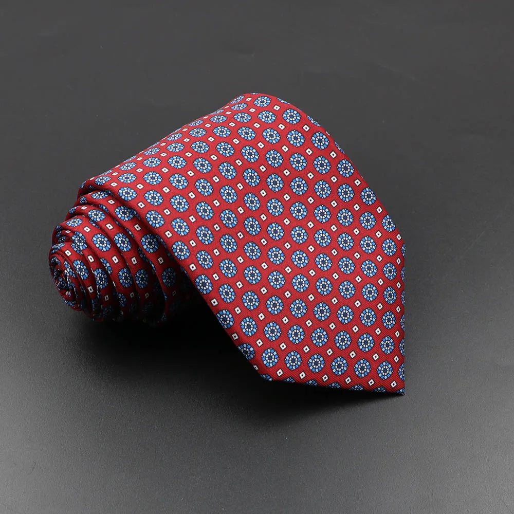 Silk Necktie — Soft Novelty Tie in Bold Patterns & Colors