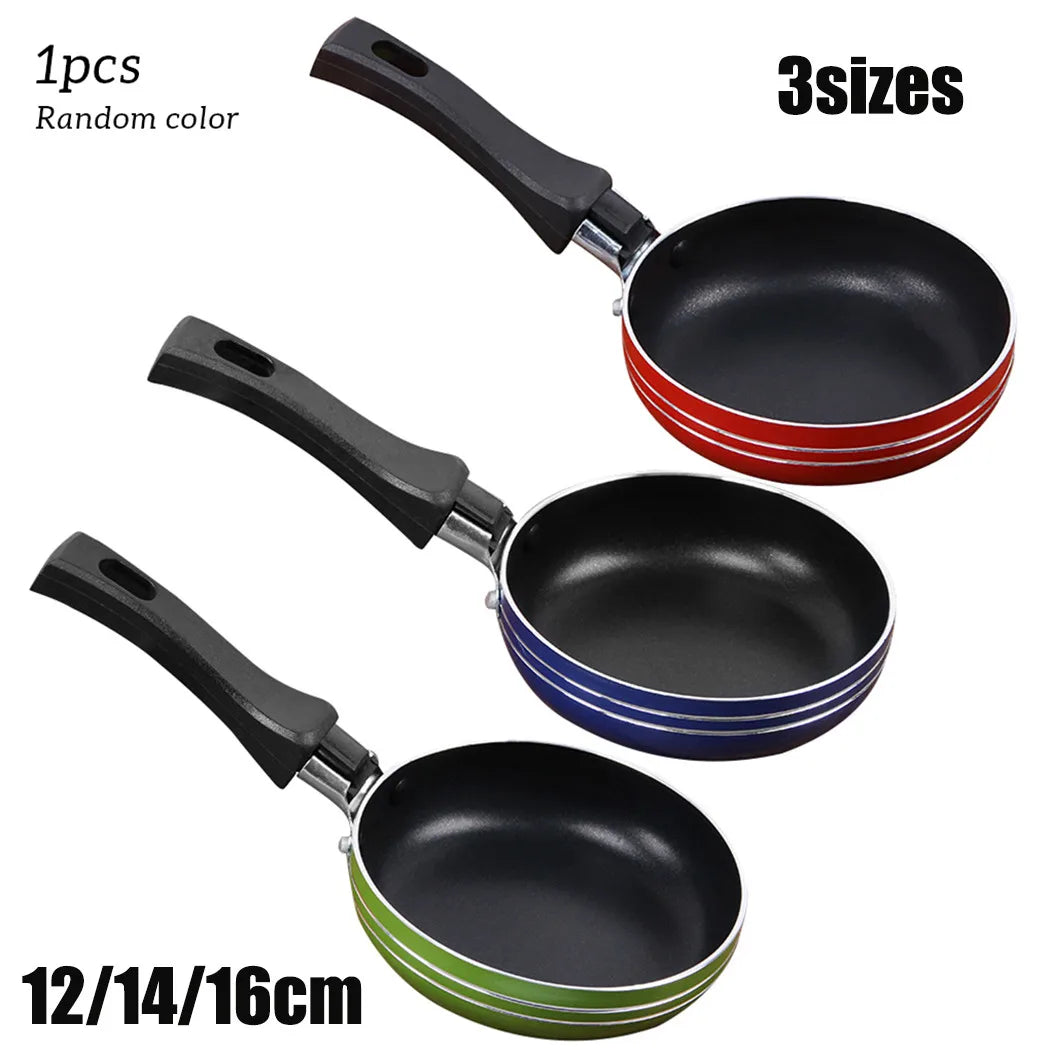 Mini Non-Stick Stainless Steel Frying Pan – Single-Serve Skillet for Eggs & More