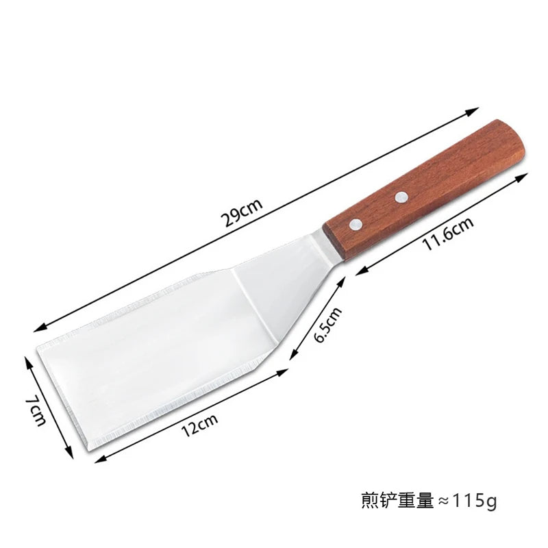Stainless Steel Spatula & Grill Scraper