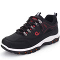 Men's Leather Casual Sneakers | Lightweight EVA Walking Shoes