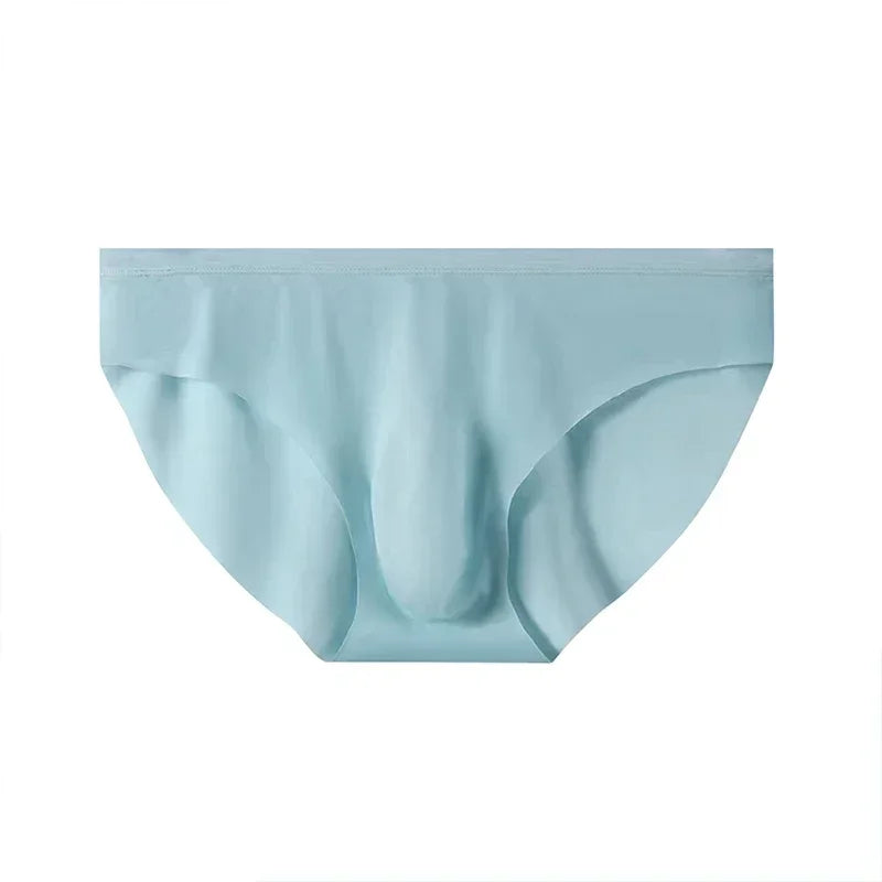 Men's Ice Silk Briefs – Ultra-Thin Seamless Breathable Underwear
