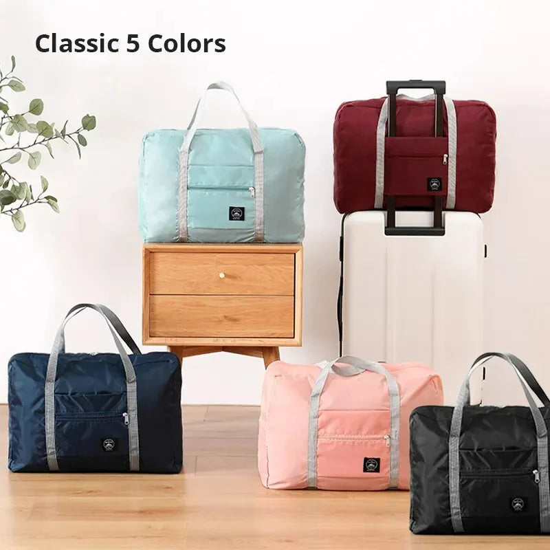 2-Pack Foldable Travel Duffel Bag