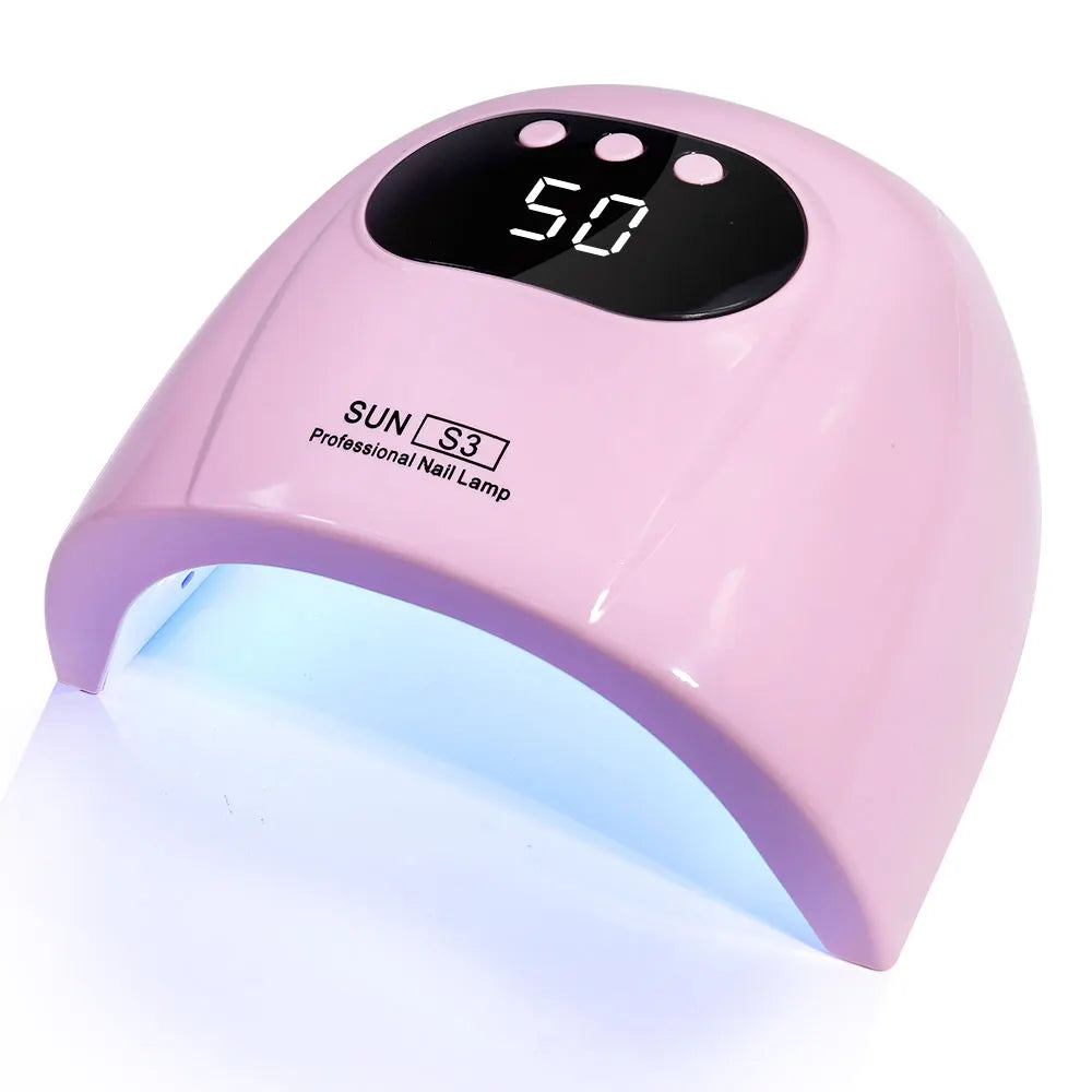 24 LED UV Nail Lamp with LCD Display & Motion Sensing